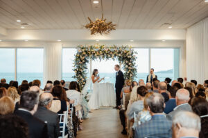 Newport Beach House Wedding Flowers