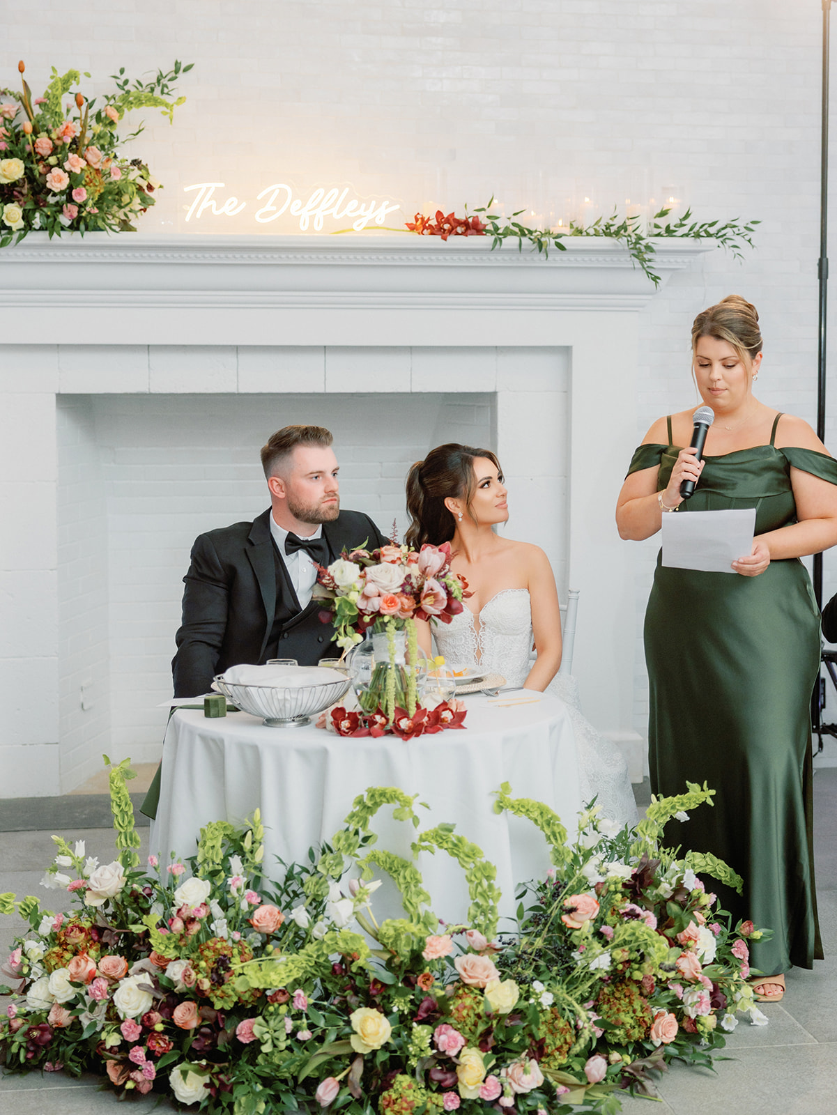 Wedding celebration with elegant florals by Plant Girl Floral