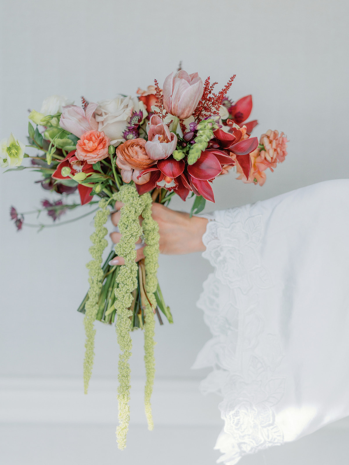 Romantic Newport wedding florals designed by Plant Girl Floral