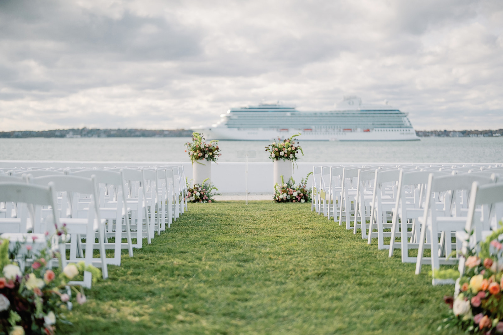 Wedding florals designed by Plant Girl Floral in Newport, Rhode Island